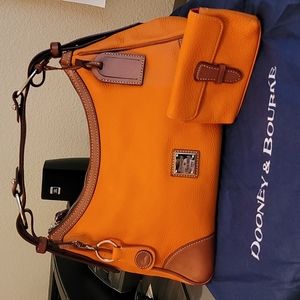 Dooney & Bourke Harrison Hobo with 3 matching accessories